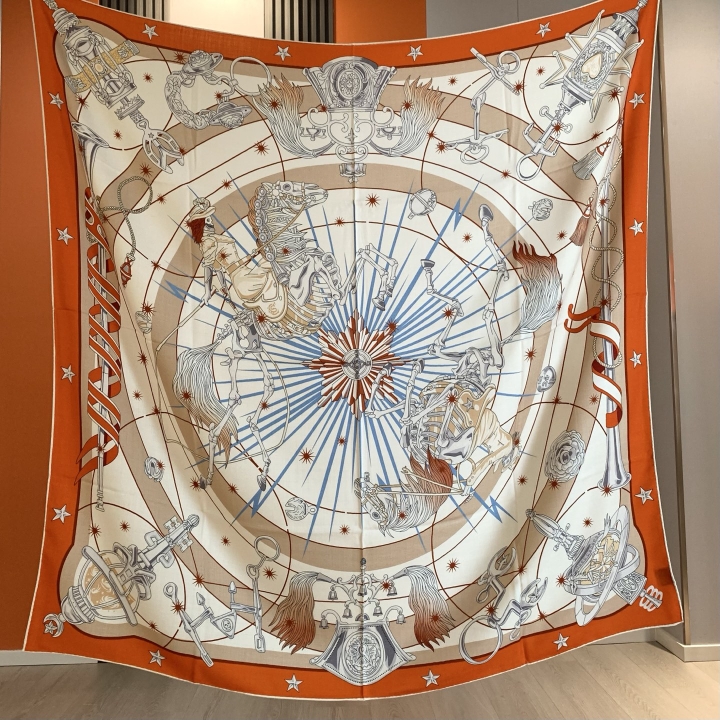 Travel Accessories Luxury - Luxury Brand Scarf Large Silk Shawls