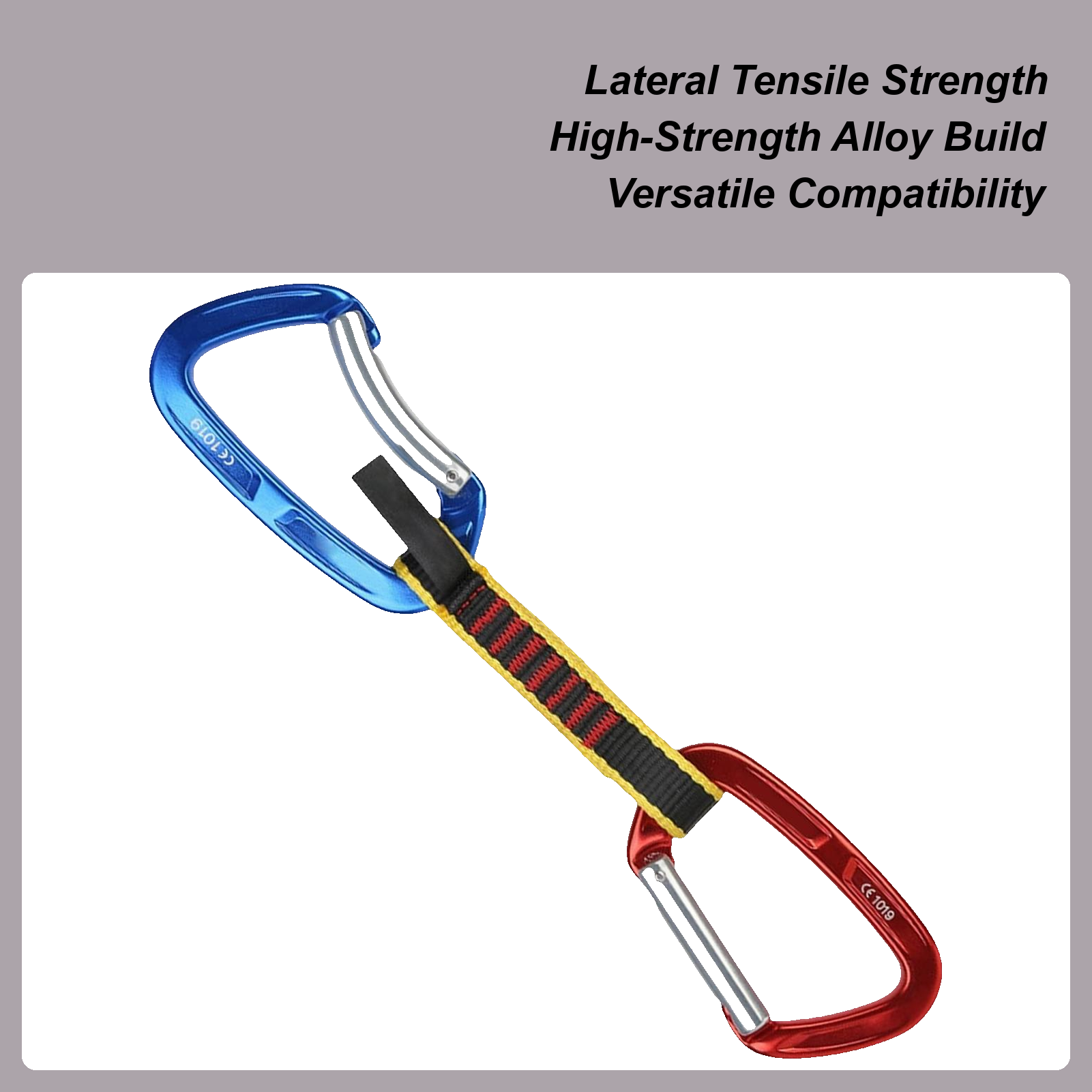Travel Accessories Drawing - Quick Draw Carabiners Carabiner Accessories For
