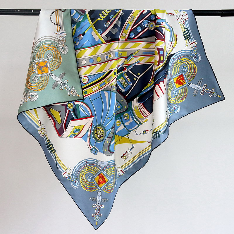 Travel Accessories Luxury - 18MM Silk Scarf Women Hand Rolled