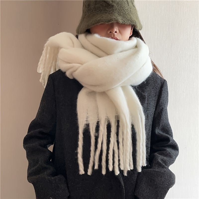 Travel Accessories Luxury - Elegant and thick winter scarf shawl