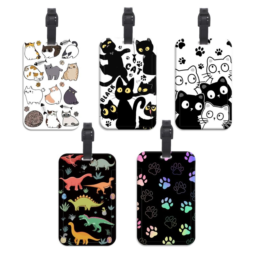 Travel Accessories List - Anti-Lost Listing Plastics Baggage Tag Artistic