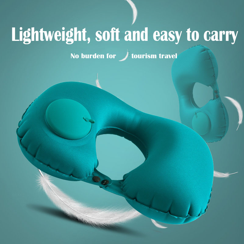 Travel Pillow Inflatable - U Shaped Travel Pillow Super Light