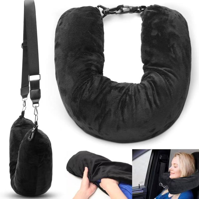 Travel Pillow Inflatable - Travel Neck Pillow With Fillable Clothing