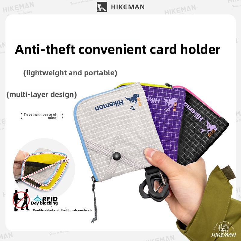 Travel Accessories Overseas - HIKEMAN Card holder and document bag