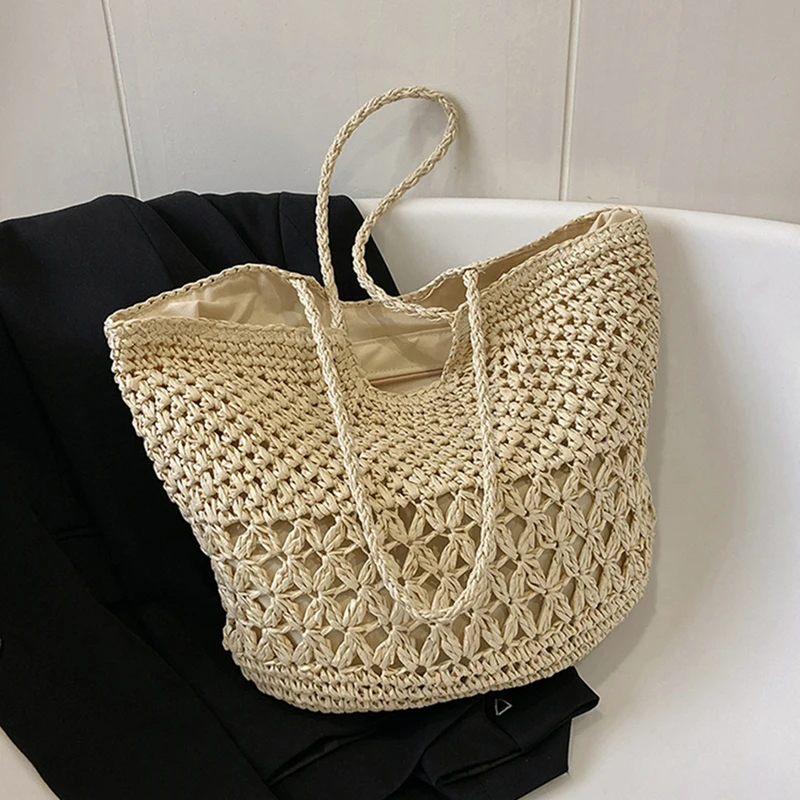 Casual Design Straw Weave Bags - Travel Accessories Luxury ulasan dan harga
