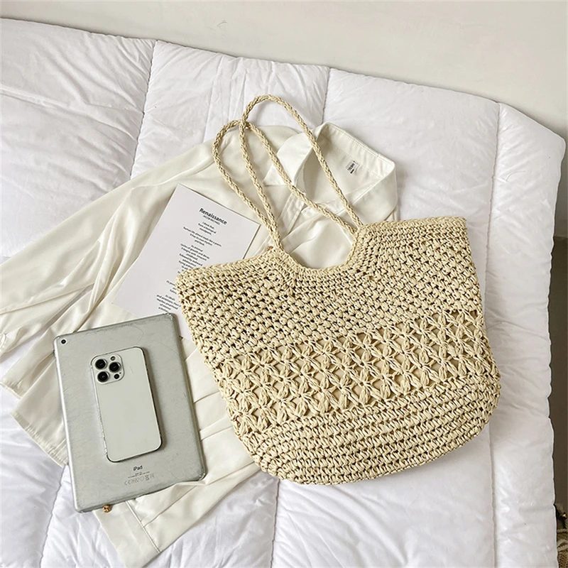 Casual Design Straw Weave Bags - Travel Accessories Luxury ulasan dan harga