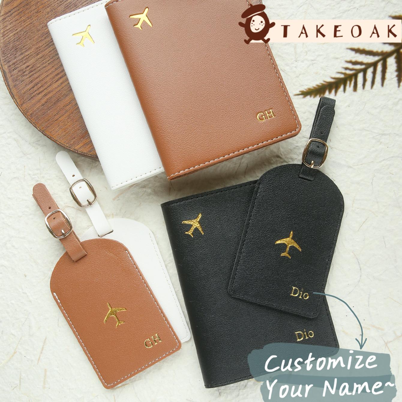 Minimal Gold Emboss Custom Foi - Travel Accessories Overseas ulasan dan harga