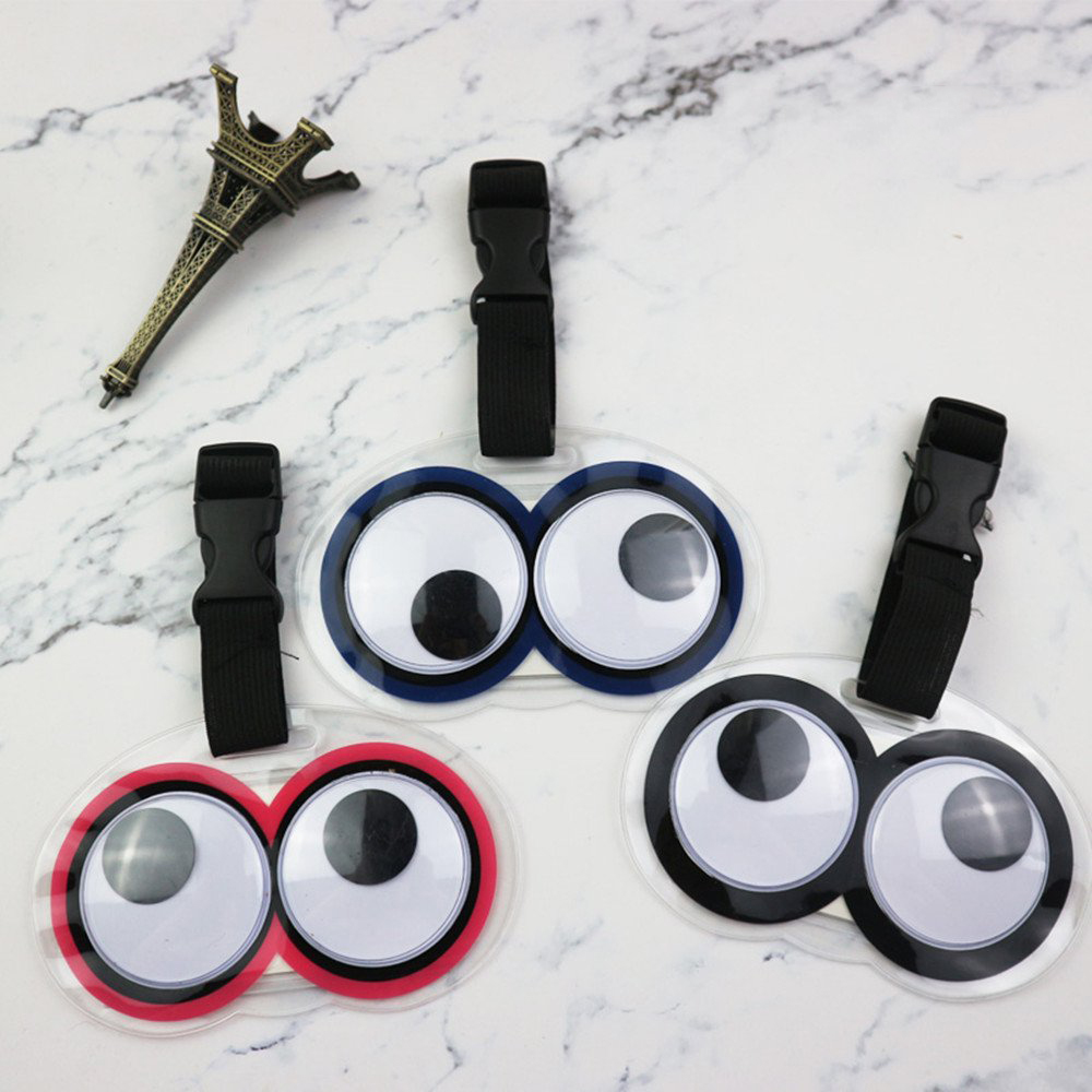 Cute Eyes Luggage Tags Funny S - Travel Accessories List ulasan dan harga