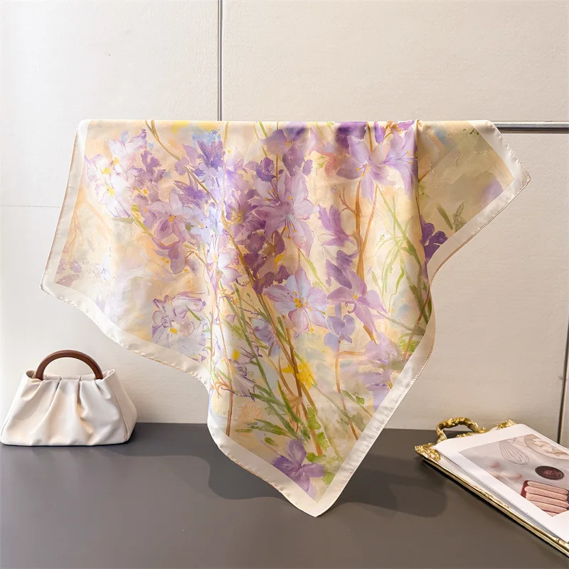 Imitation Square Scarf For Wom - Travel Accessories Luxury ulasan dan harga