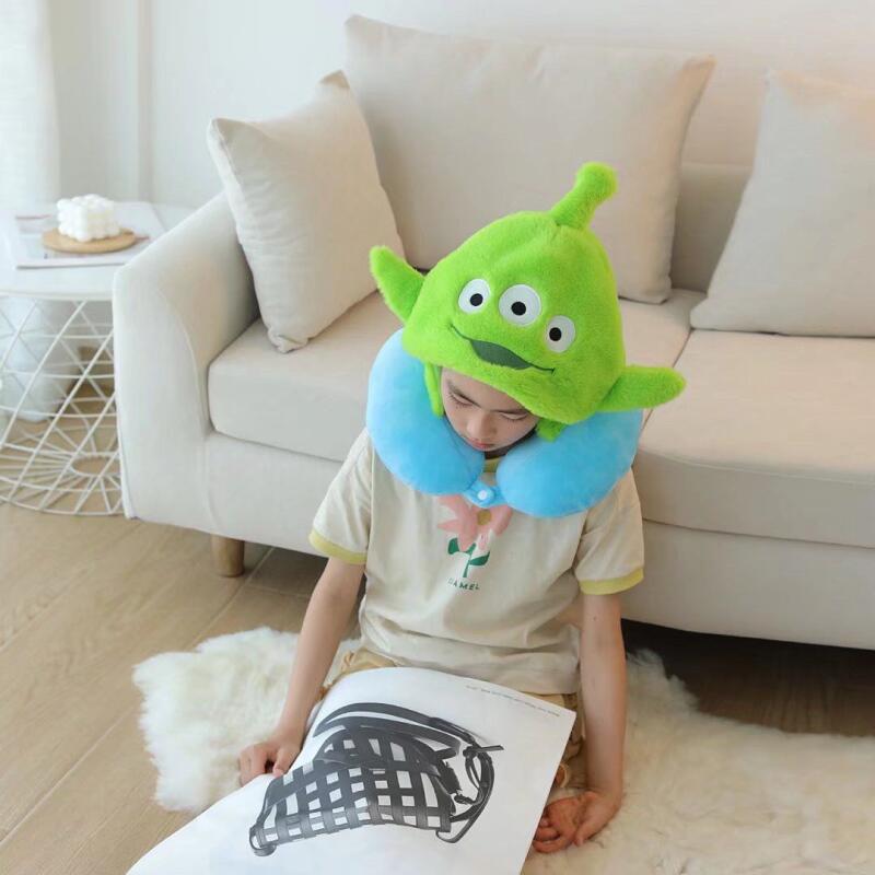 Diseny Cute Stitch Alien U-Sha - Travel Pillow Inflatable ulasan dan harga