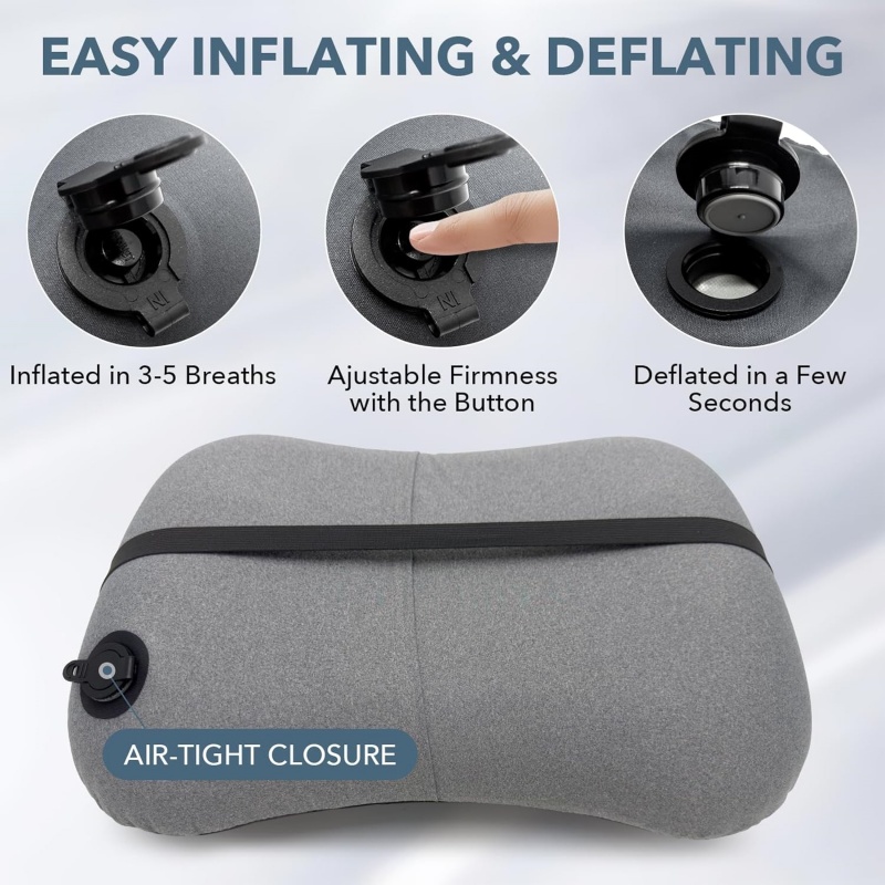Ultra Light Travel Inflatable  - Travel Pillow Inflatable ulasan dan harga