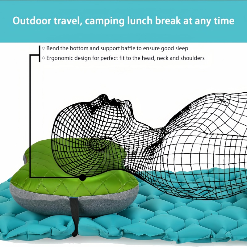 Ultra Light Travel Inflatable  - Travel Pillow Inflatable ulasan dan harga