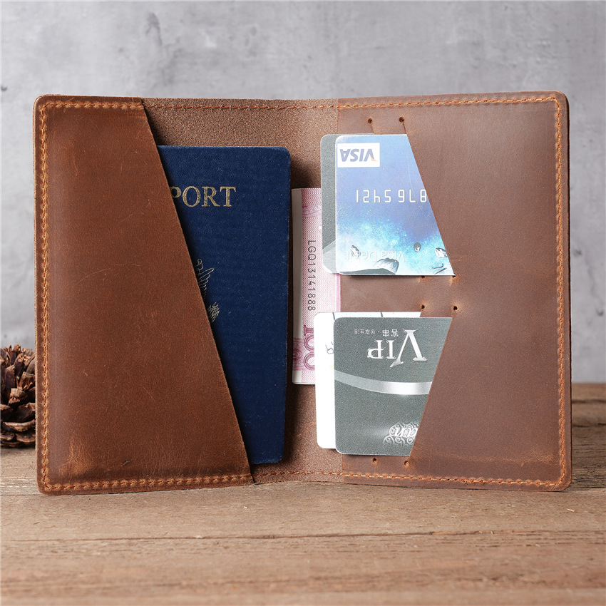 1119  Men's Leather Passport B - Travel Accessories Overseas ulasan dan harga