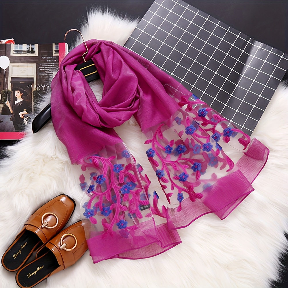 Elegant long shawl scarf - Lig - Travel Accessories Luxury ulasan dan harga