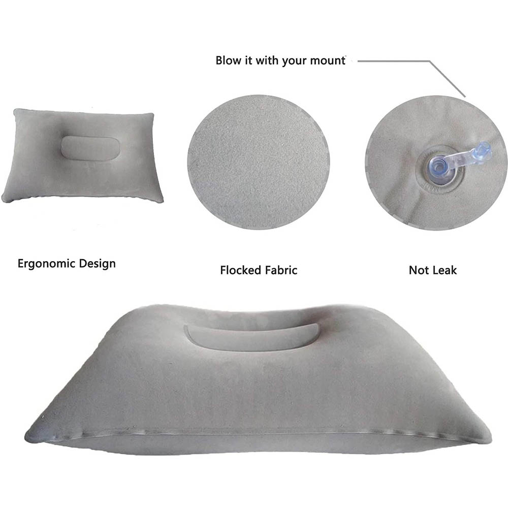 Inflatable Travel Pillow Porta - Travel Pillow Inflatable ulasan dan harga