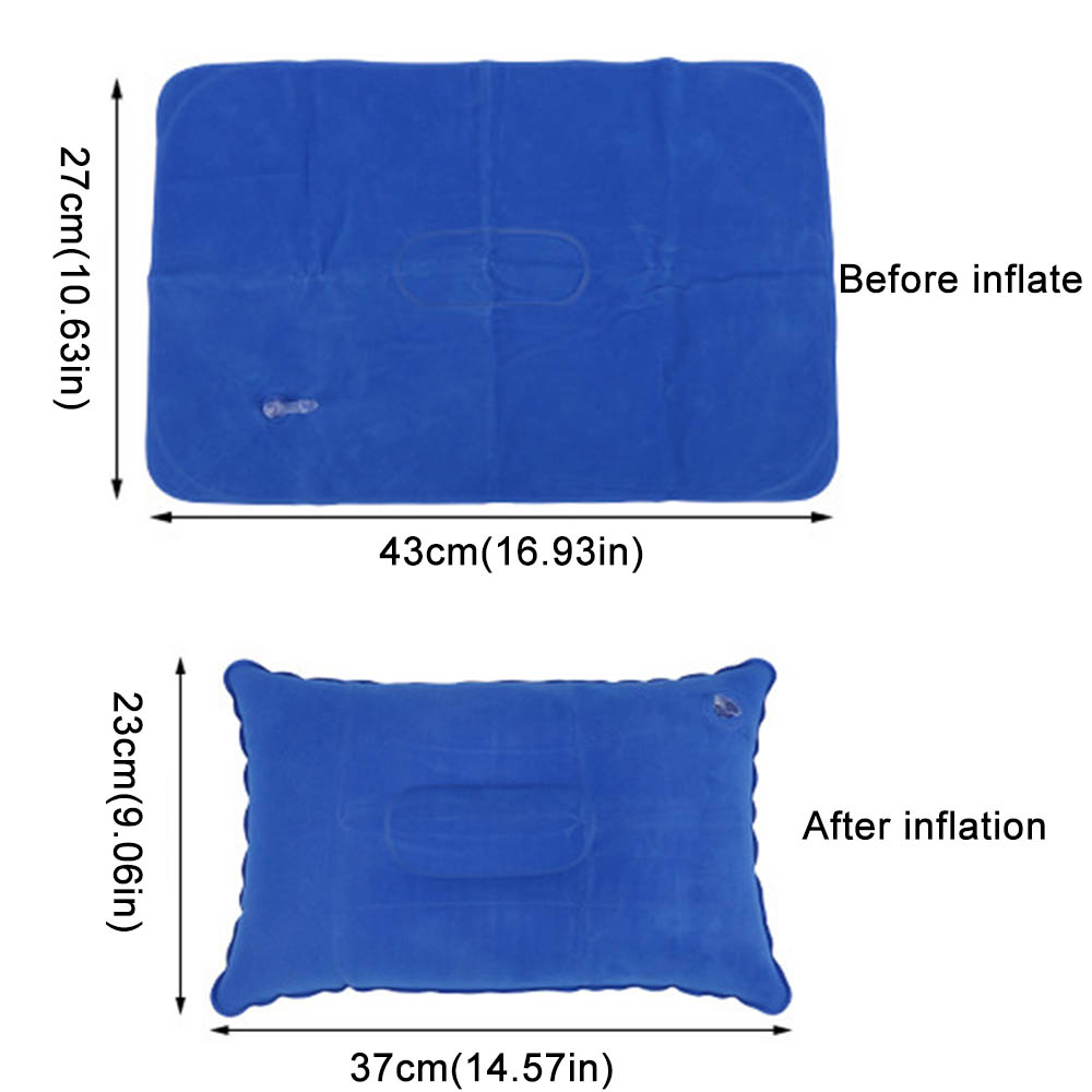 Inflatable Travel Pillow Porta - Travel Pillow Inflatable ulasan dan harga