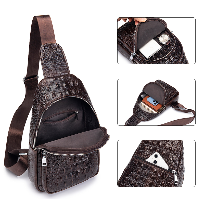 SCHLATUM Men's Genuine Leather - Travel Accessories Luxury ulasan dan harga