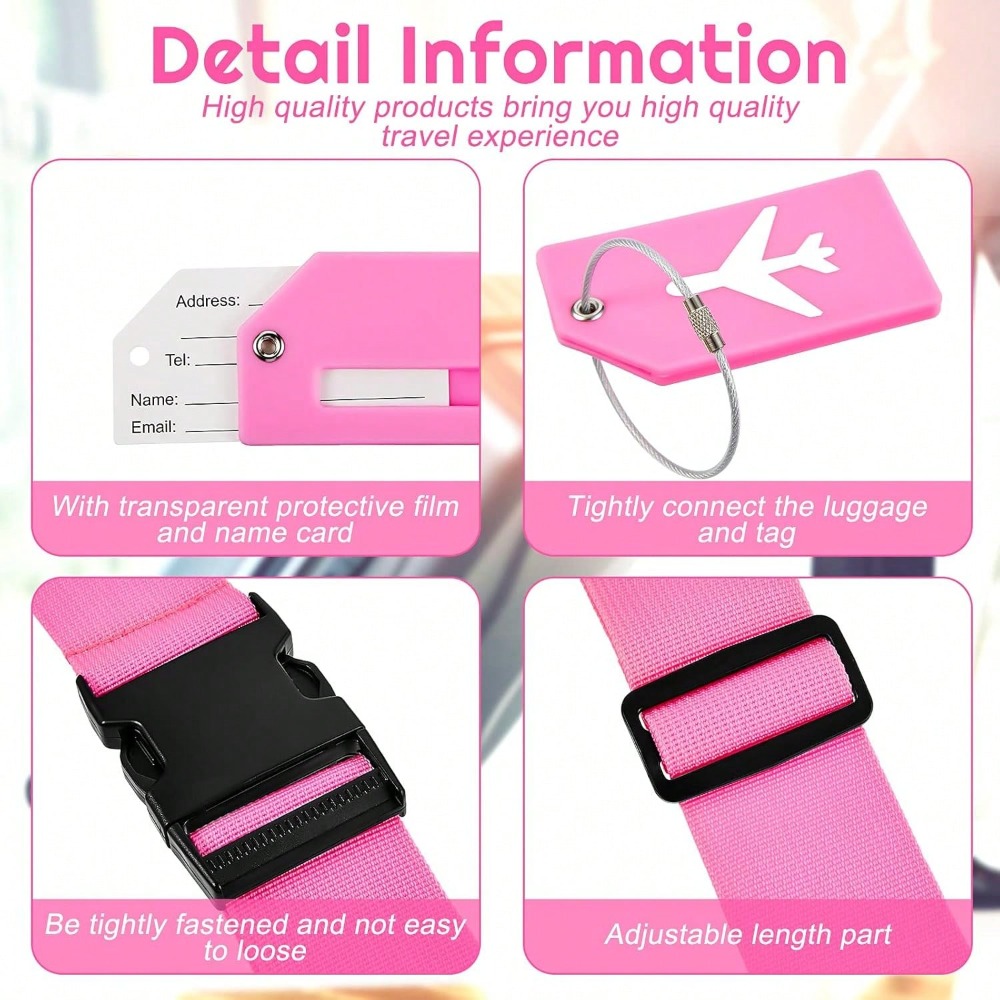 Luggage Strap Set with Luggage - Travel Accessories List ulasan dan harga