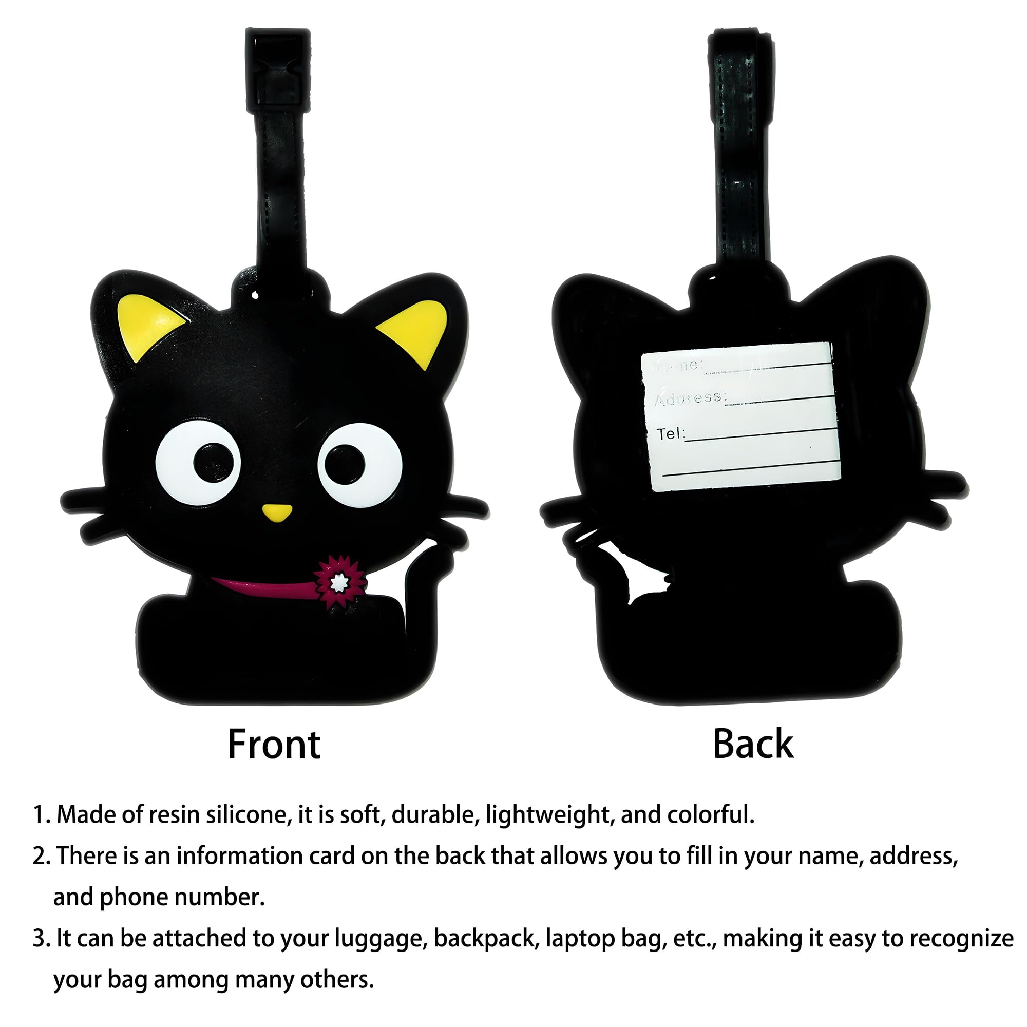 Cute Animal Luggage Tag Travel - Travel Accessories List ulasan dan harga