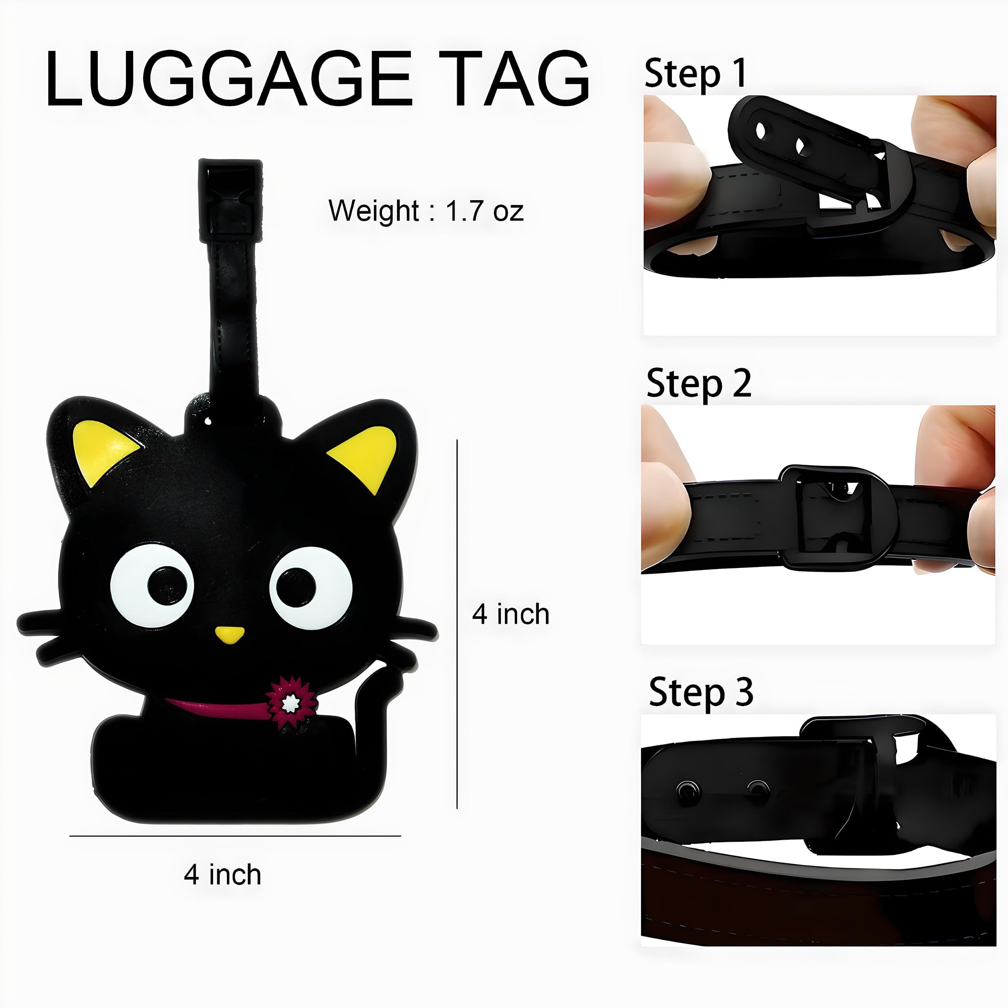 Cute Animal Luggage Tag Travel - Travel Accessories List ulasan dan harga
