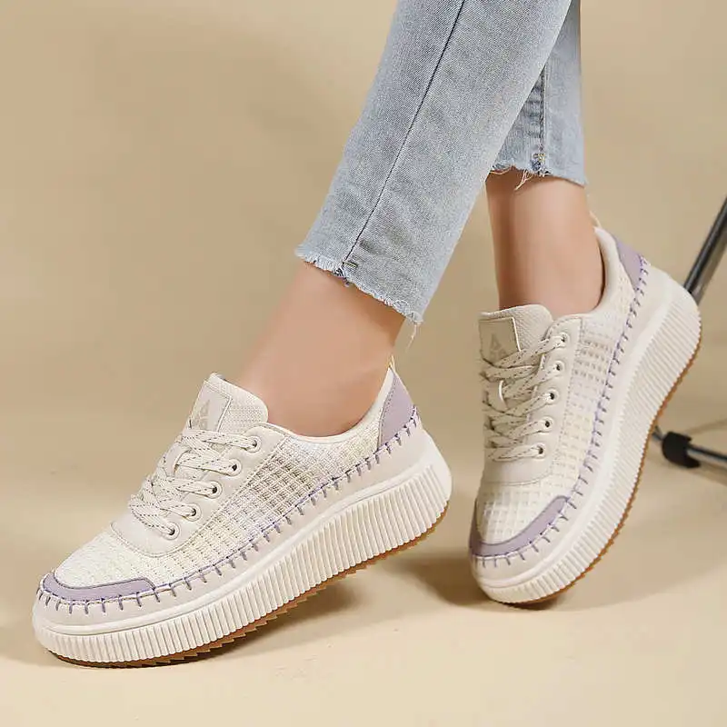 Brown Shoes Woman Flats Autumn - Travel Accessories Overseas ulasan dan harga