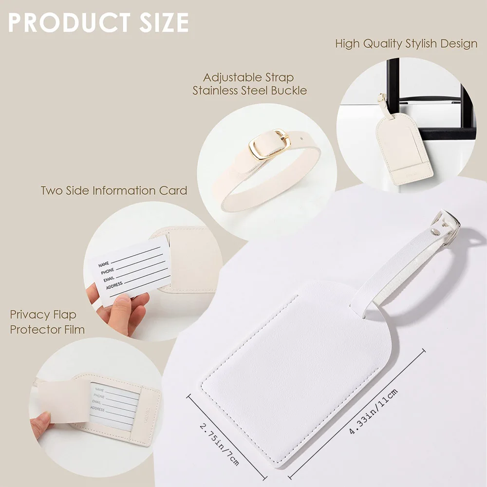 Personalized Pu Leather Luggag - Travel Accessories List ulasan dan harga