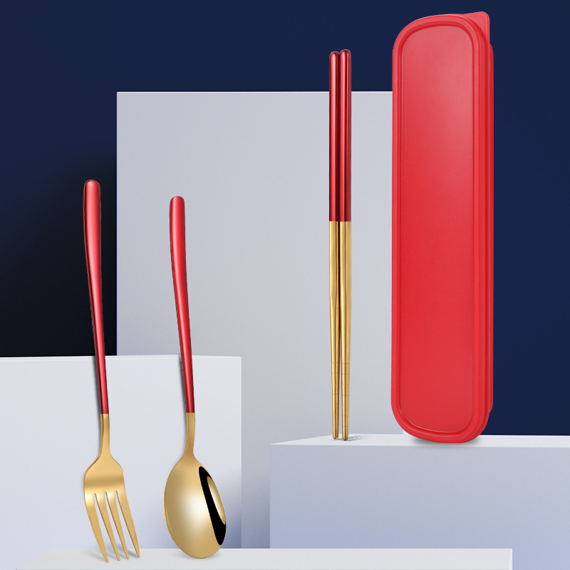 3pcs 3set Tableware Set Stainl - Travel Kitchen Accessories ulasan dan harga