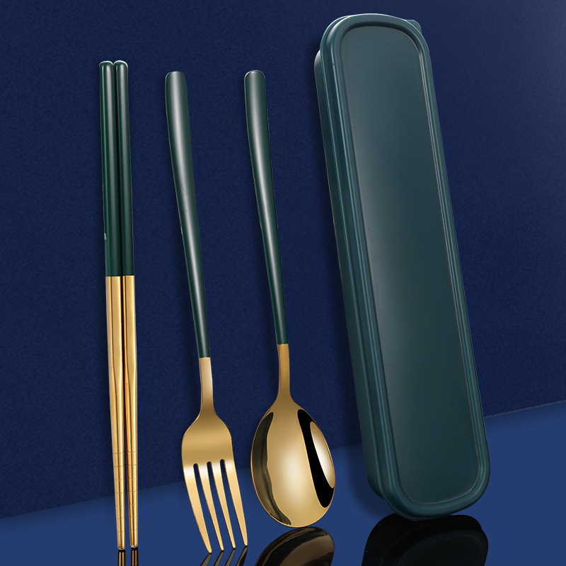 3pcs 3set Tableware Set Stainl - Travel Kitchen Accessories ulasan dan harga