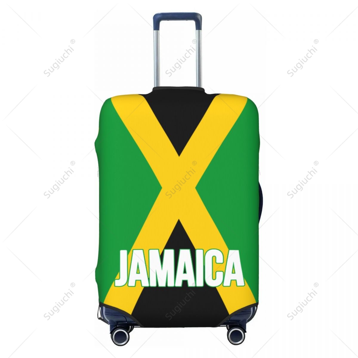 Jamaica Flag Luggage Cover Sui - Travel Accessories For Jamaica ulasan dan harga