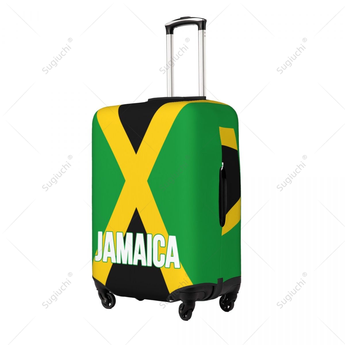 Jamaica Flag Luggage Cover Sui - Travel Accessories For Jamaica ulasan dan harga