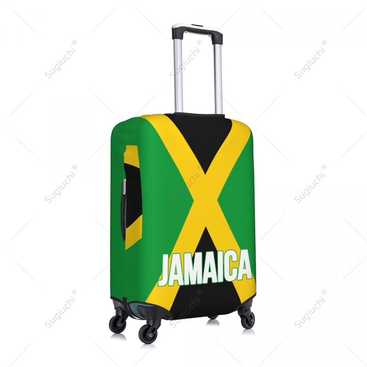 Jamaica Flag Luggage Cover Sui - Travel Accessories For Jamaica ulasan dan harga