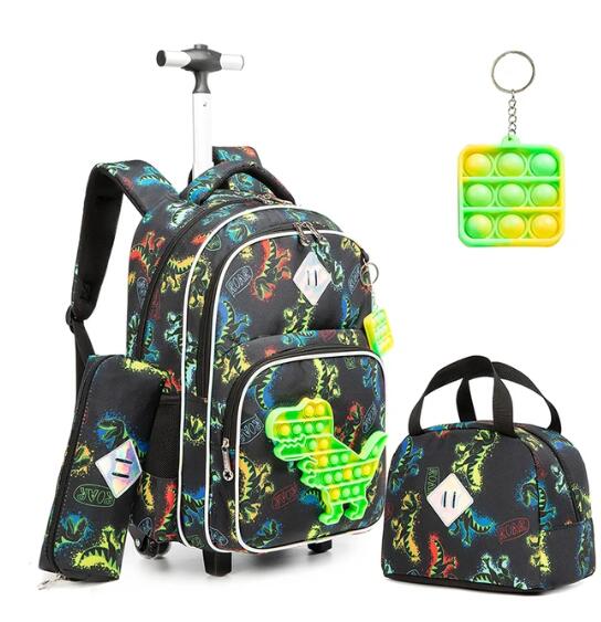 School Rolling Backpack Set fo - Travel Router Accessories ulasan dan harga