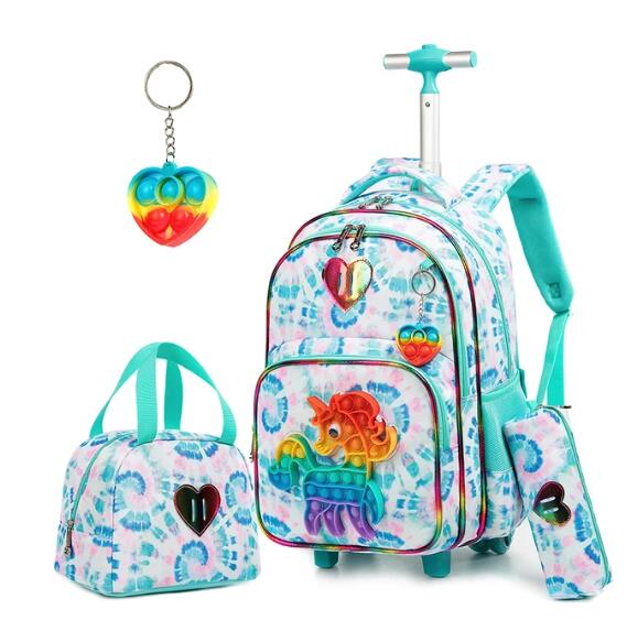 School Rolling Backpack Set fo - Travel Router Accessories ulasan dan harga
