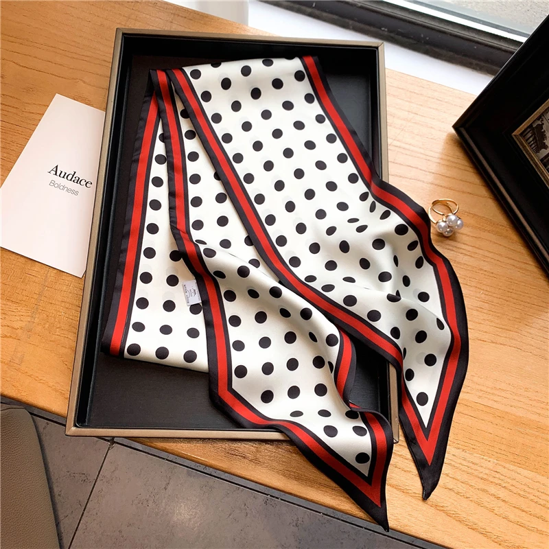 Luxury Long Silk Scarf Female  - Travel Accessories Luxury ulasan dan harga