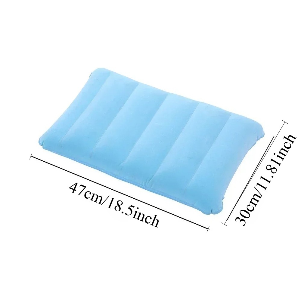 1pc Air Cushion Pillows, Folda - Travel Pillow Inflatable ulasan dan harga