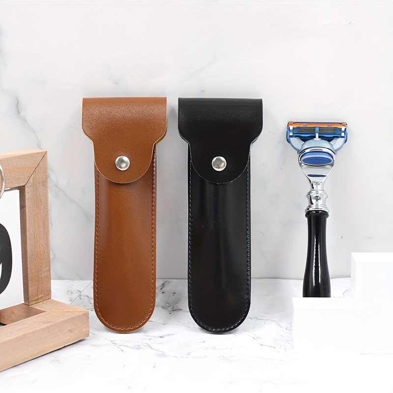 Manual Razor Leather Case, Tra - Travel Router Accessories ulasan dan harga