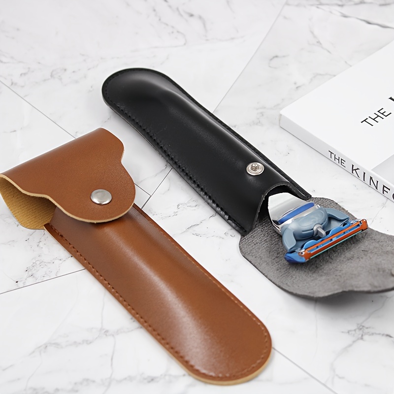Manual Razor Leather Case, Tra - Travel Router Accessories ulasan dan harga
