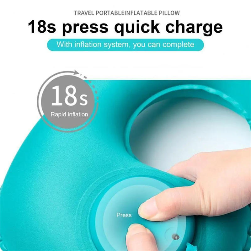 Inflatable Portable Neck Pillo - Travel Pillow Inflatable ulasan dan harga