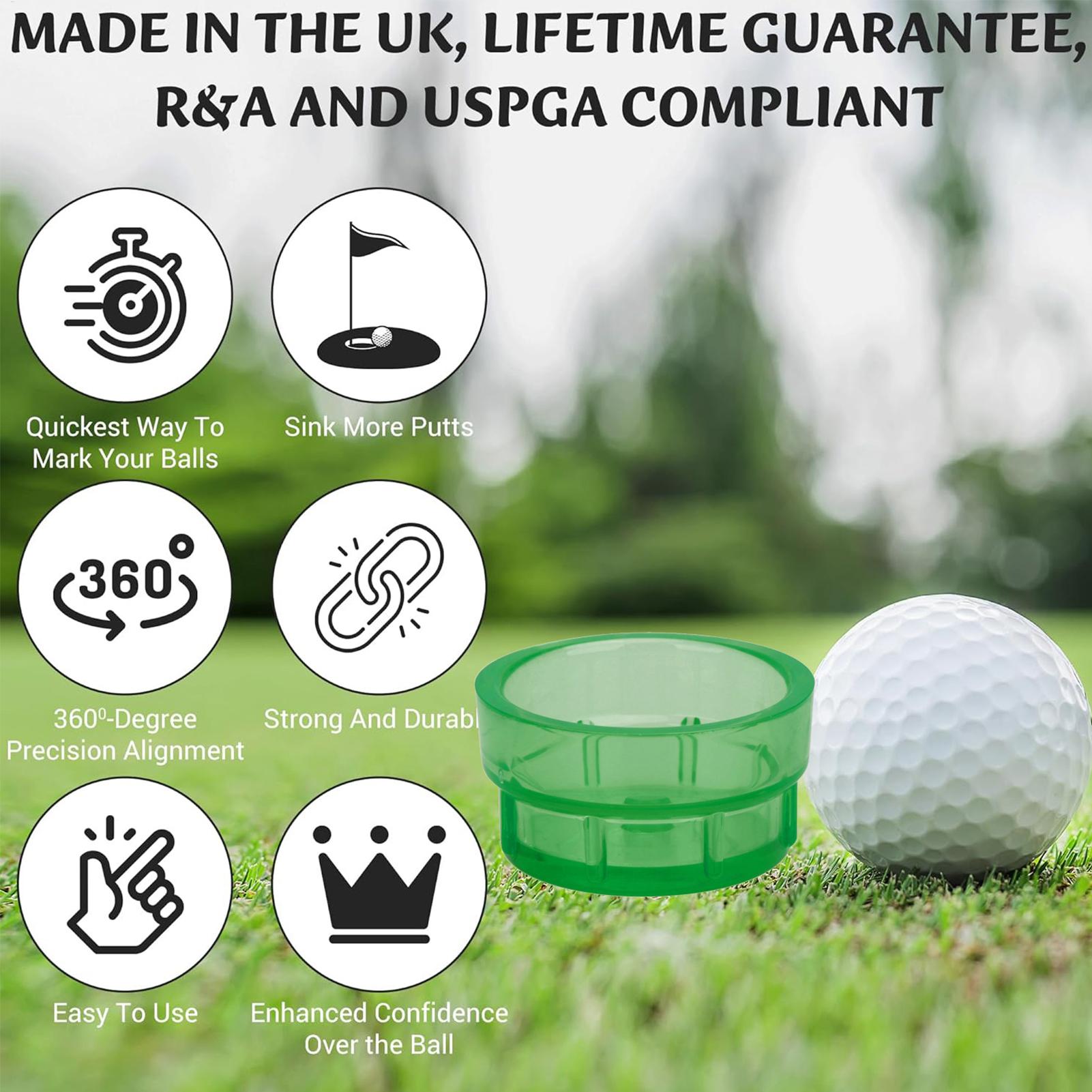 Golf Ball Marking Tool Putting - Travel Accessories Drawing ulasan dan harga