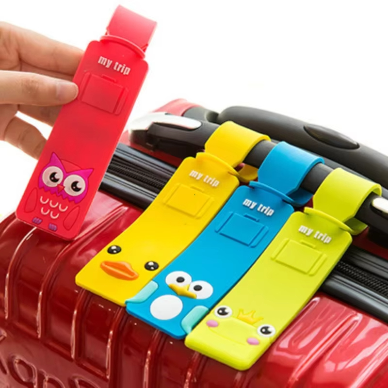 5pcs Lovely Silicone Luggage T - Travel Accessories List ulasan dan harga