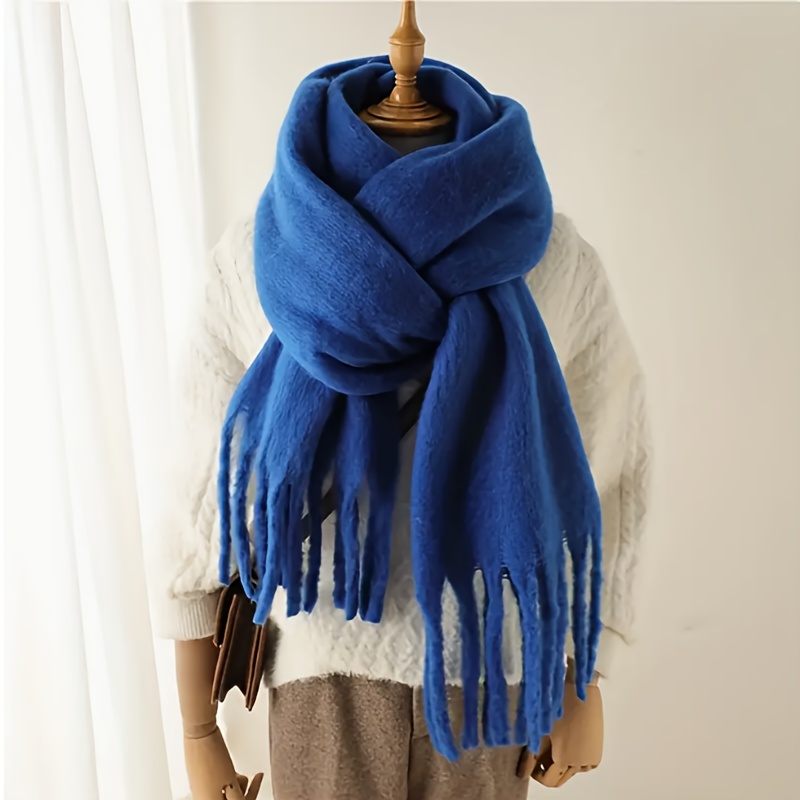 Elegant and thick winter scarf - Travel Accessories Luxury ulasan dan harga