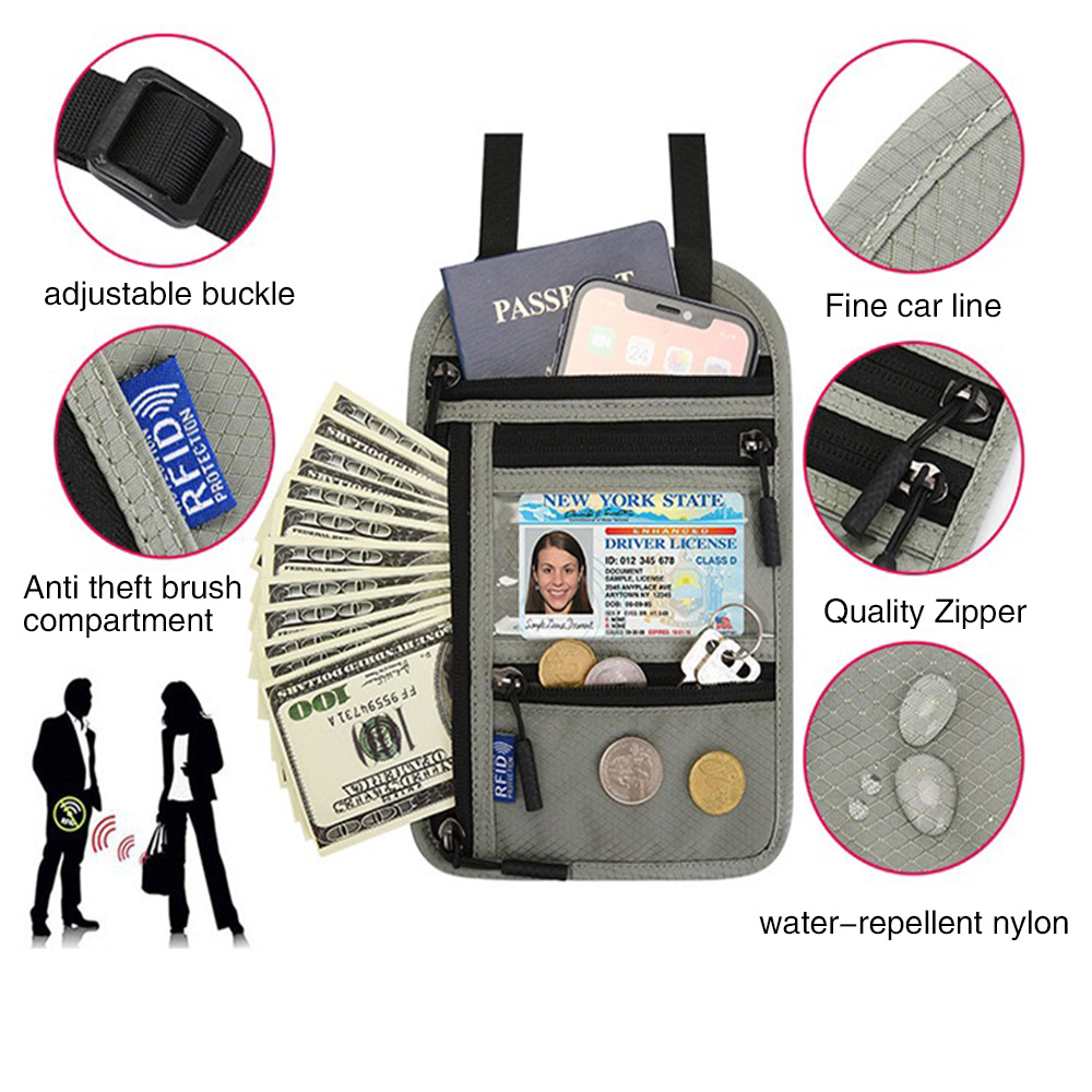 Overseas Travel RFID Neck Pass - Travel Accessories Overseas ulasan dan harga