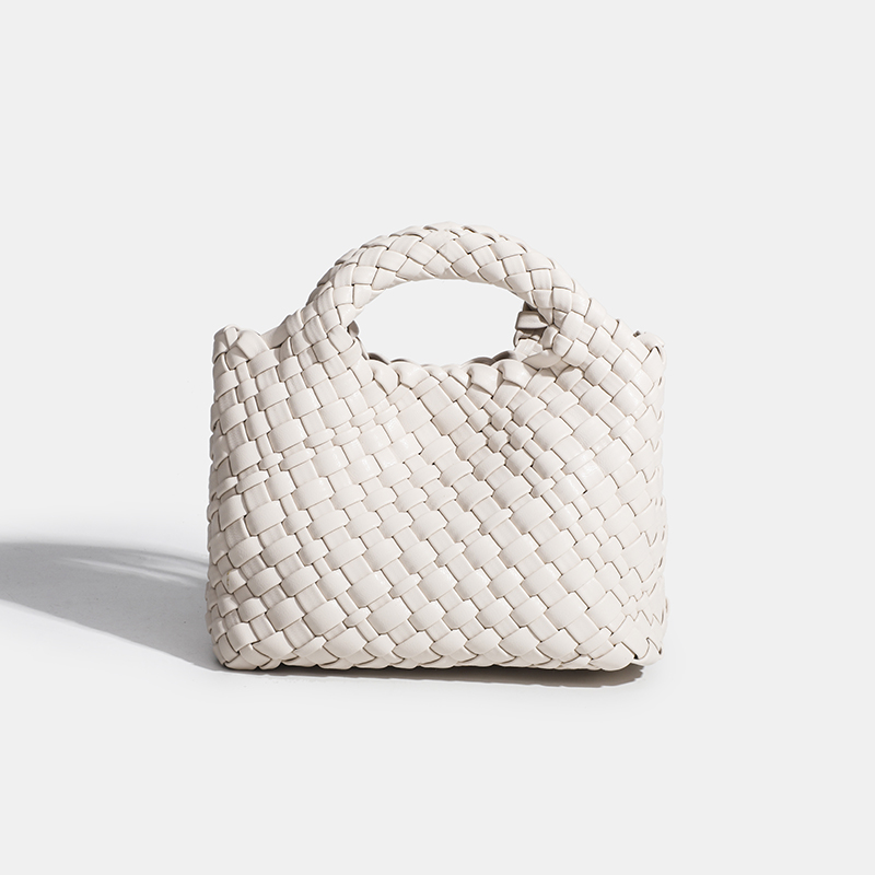 Korean Luxury Woven PU Handbag - Travel Accessories Luxury ulasan dan harga