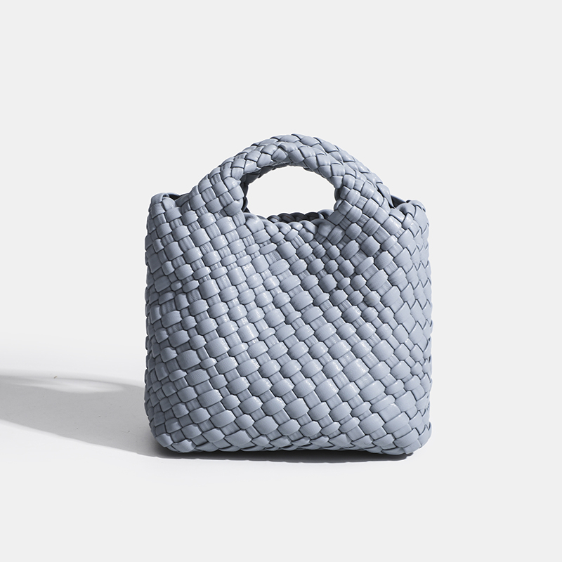 Korean Luxury Woven PU Handbag - Travel Accessories Luxury ulasan dan harga