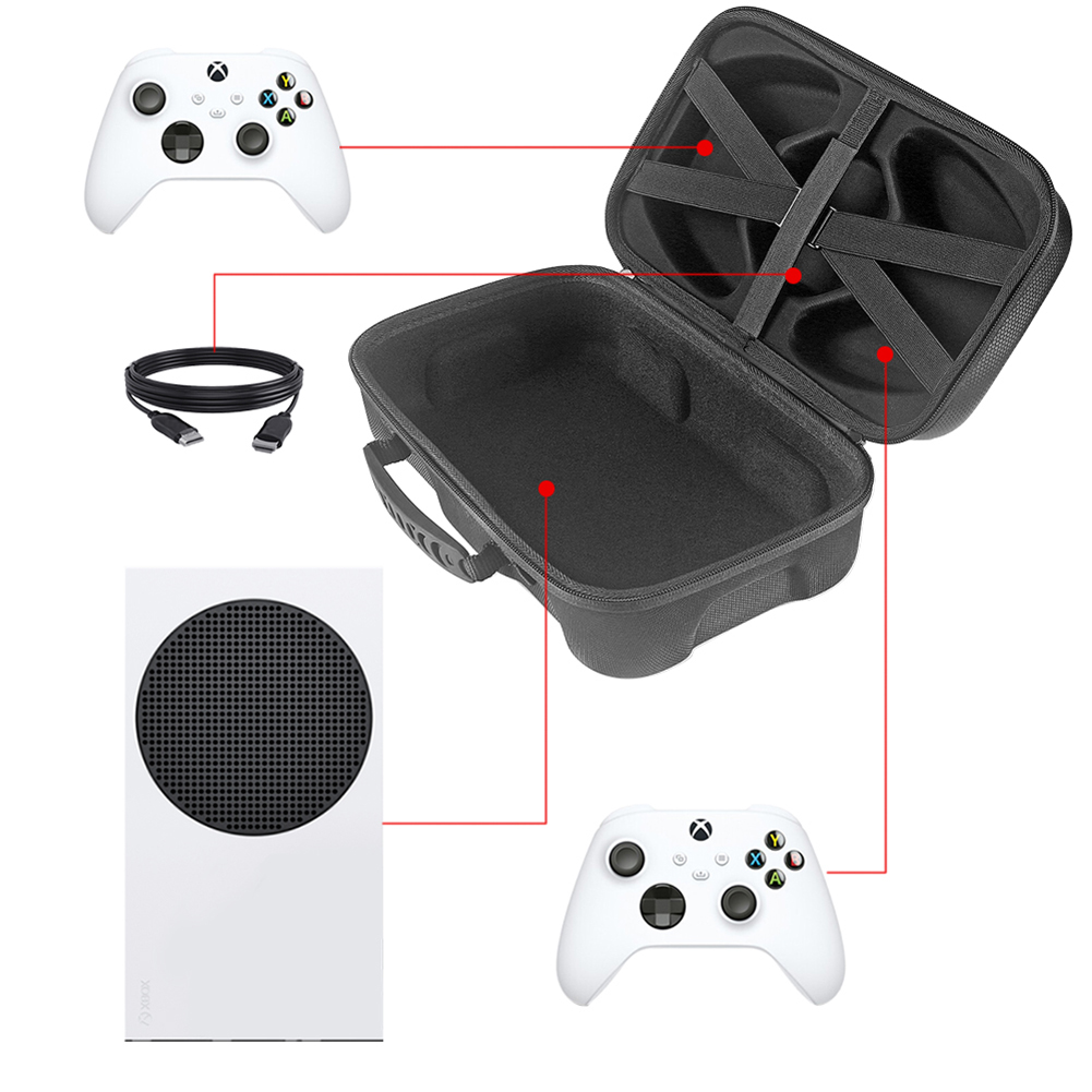 Hard Carrying Case for Xbox Se - Travel Bag Xbox Series S ulasan dan harga