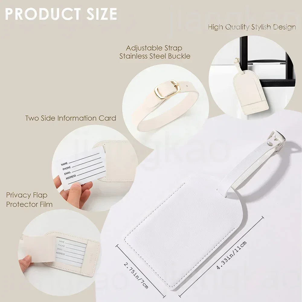 Personalized PU Luggage Tag He - Travel Accessories List ulasan dan harga