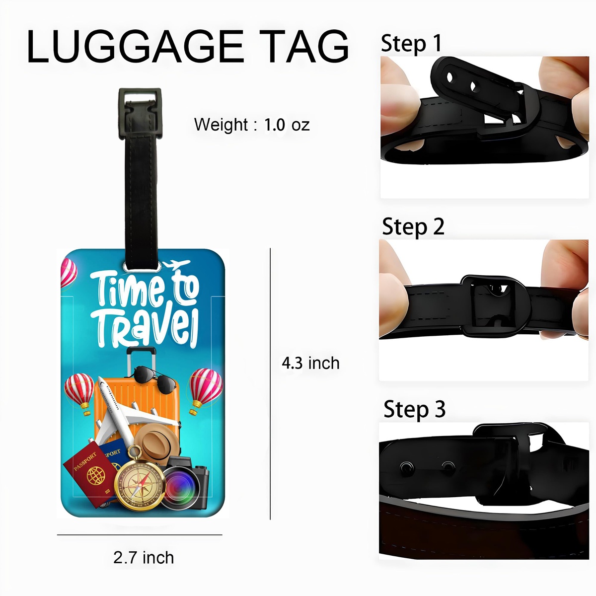 Travel Style Luggage Tag Men W - Travel Accessories List ulasan dan harga
