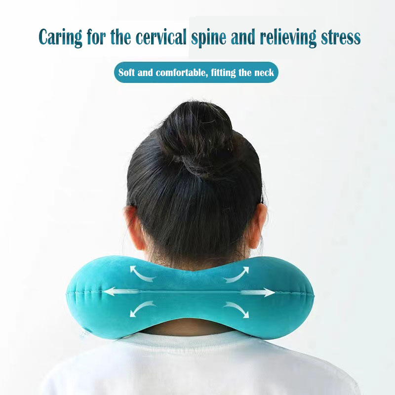 U Shaped Travel Pillow Super L - Travel Pillow Inflatable ulasan dan harga