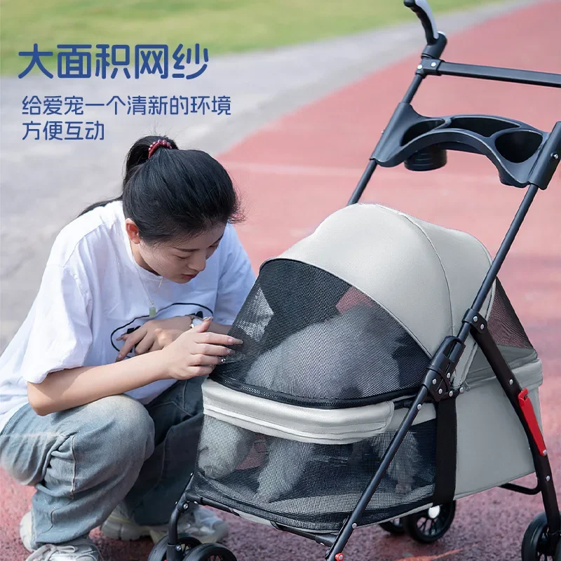 Pet Cart Amazon Dog Cat Cart S - Travel Accessories In Amazon ulasan dan harga