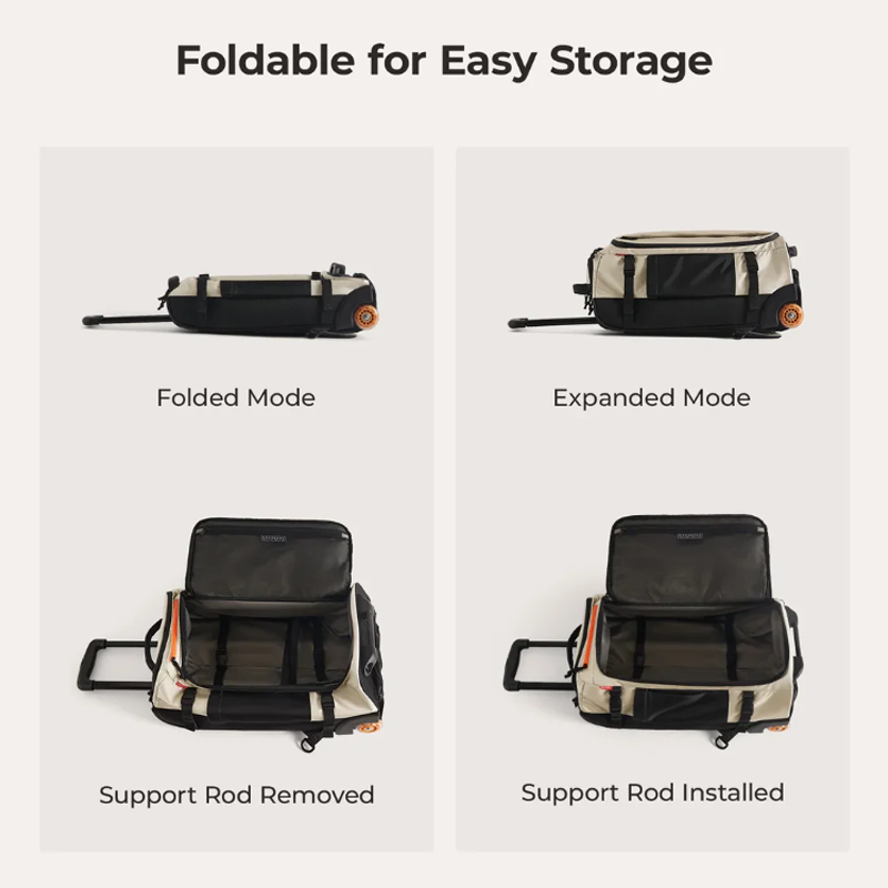 BAGSMART 43L Roller Travel Bac - Travel Router Accessories ulasan dan harga